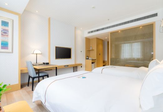 공항 호텔 객실 내부