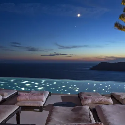 Myconian Utopia Relais & Chateaux Hotels near Agrari Beach