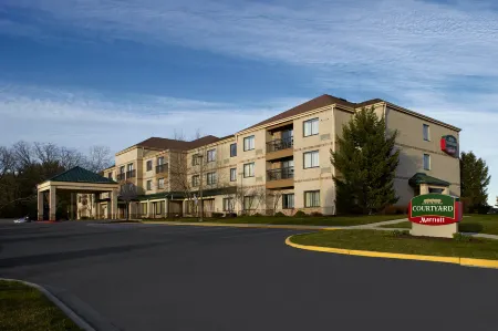 Courtyard Detroit Brighton Отели рядом с достопримечательностью «Mt Brighton Ski Area»