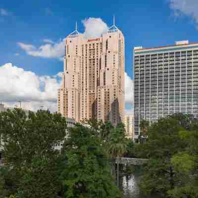 San Antonio Marriott Rivercenter on the River Walk Hotel Exterior