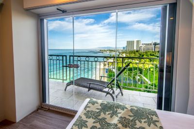 ホテルからの眺望 ワイキキ ショア by アウトリガーの写真