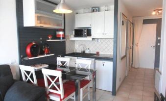 Apartment with One Bedroom in Anglet, with Wonderful Sea View, Pool AC