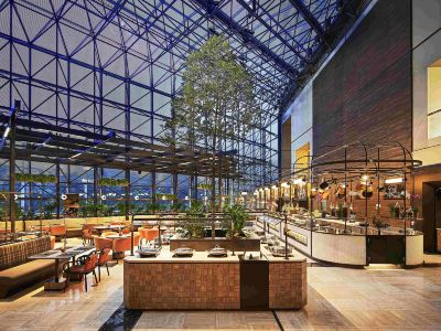 レストラン スイソテル ザ スタンフォードの写真