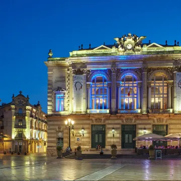 米迪蒙彼利埃大酒店-喜劇歌劇院 鄰近蒙彼利埃凱旋門的酒店