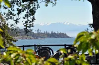 Sooke Harbour House - Mountain view