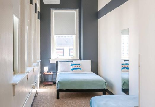 시카고 다운타운 풍경 이미지