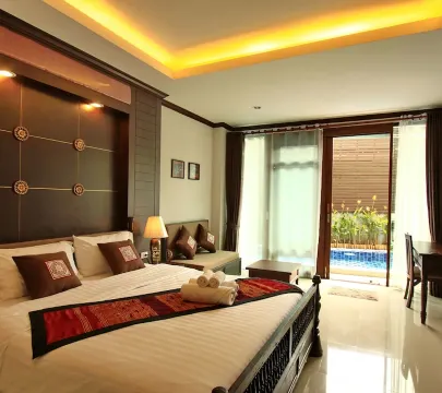 ห้องดีลักซ์ เตียงใหญ่ 1 เตียง