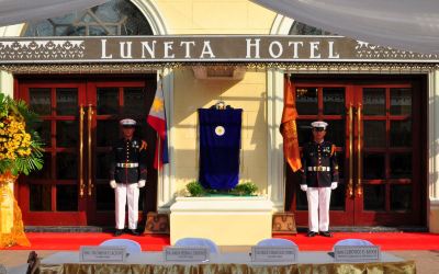 Hotel Exterior The Luneta Hotel Manila Photo