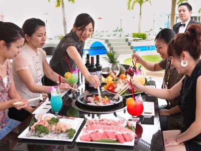 レストラン 沖縄 かりゆし ビーチリゾート オーシャンスパの写真