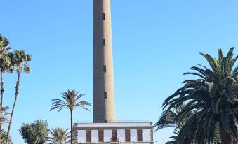 Maspalomas Lago Canary Sunset