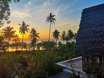 View from Hotel Kae Funk Sunset Bungalows Photo