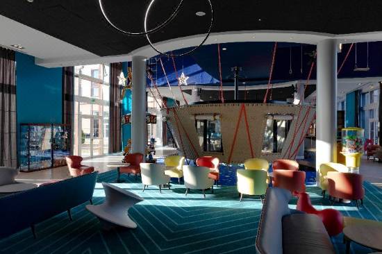 Piero Guidi / Medium Chiara Tote / Magic Circus / White - Karen Allen Fiber  Arts