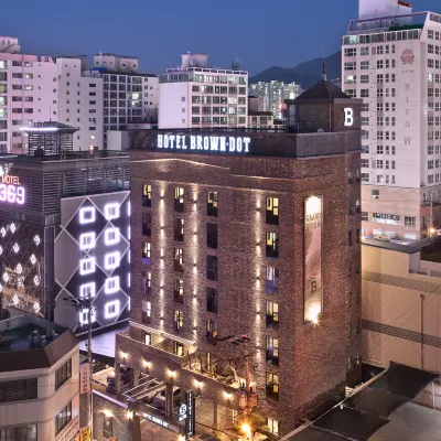 Busan Yeonsan Togok Brown Dot 釜山シネマ・センター周辺のホテル