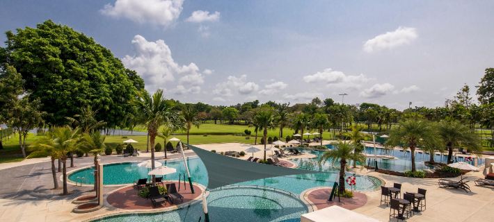 Eastin Thana City Golf Resort Bangkok – Free Scheduled Shuttle from Hotel to Suvarnabhumi Airport Hotels in Bang Phli