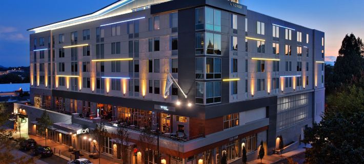 Aloft Asheville Downtown Hotels in Buncombe County