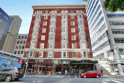 The Mosser Hotels near California Historical Landmark 861: Site of First California State Fair