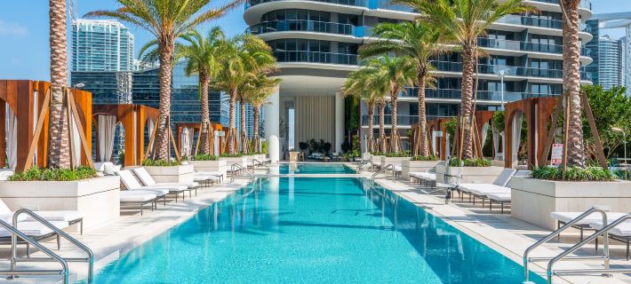 SLS Lux Brickell Hotels in Miami-Dade County