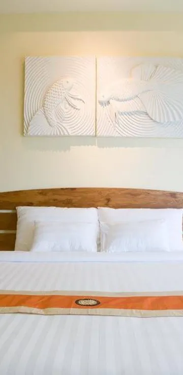 ห้องสำหรับครอบครัวพร้อมวิวสวน