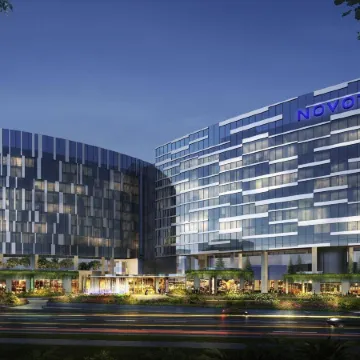 Novotel Singapore on Stevens Отели рядом с достопримечательностью «Научный парк»