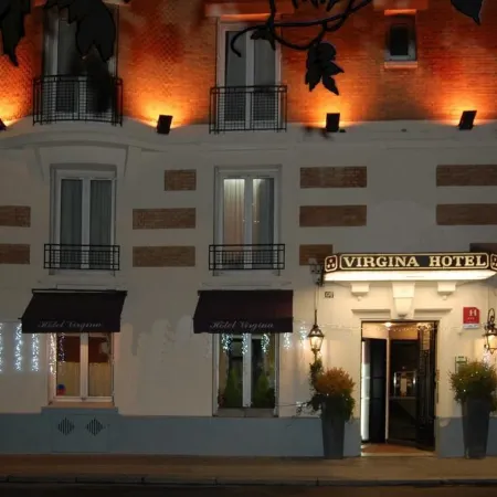Virgina Hotel - Paris Отели рядом с достопримечательностью «Станция RER Denfert Rochereau»