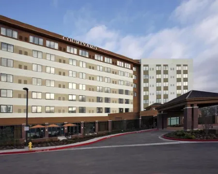 Courtyard San Jose Campbell キャンベルのホテル