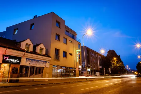 Hotel Deluxe with Free Wellness and Fitness Centrum Отели рядом с достопримечательностью «Agrokomplex»