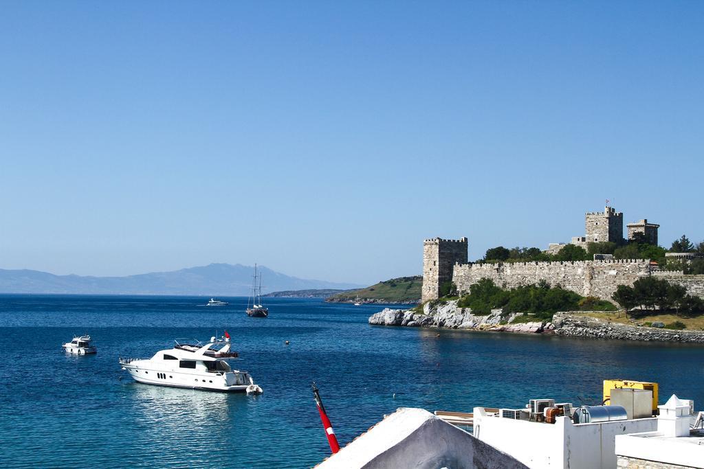 White and Blue Bodrum