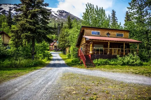 Midnight Sun Log Cabins