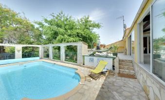 House with 2 Bedrooms in Béziers, with Shared Pool, Furnished Garden and Wifi - 12 km from The Beach