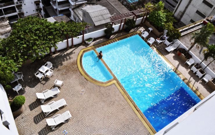 swimming pool - Picture of Baiyoke Suite Hotel, Bangkok - Tripadvisor