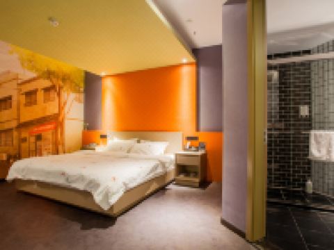 张家港唯 一主题酒店 - 豪华大床房