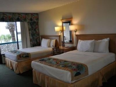 Deluxe Queen Room with Two Queen Beds - Pool View