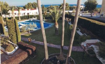 Apartment with 3 Bedrooms in Alcossebre, with Wonderful Sea View, Pool