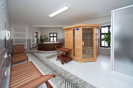 Zamecky Hotel Trest Отели в г. Тршешть