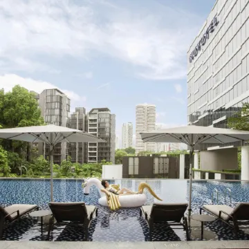 Novotel Singapore on Stevens Отели рядом с достопримечательностью «Научный парк»