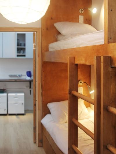 Shared Dormitory,  Mixed dormitory(4 beds)
