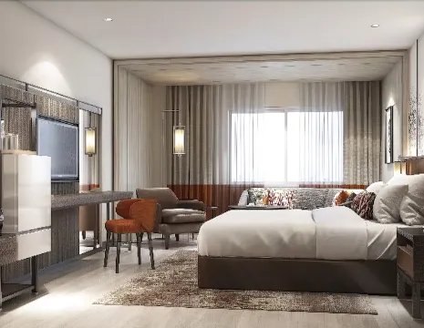 ห้องดีลักซ์ 1 เตียงคิงไซส์