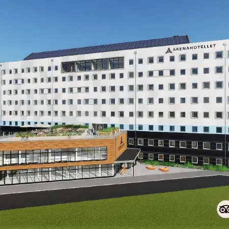 ArenaHotellet I Uppsala Отели рядом с достопримечательностью «Flogsta»