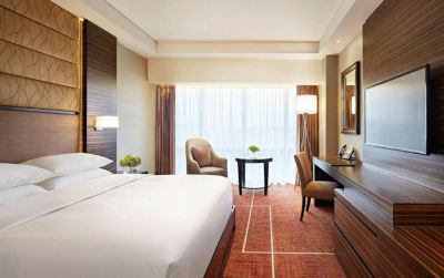 キングルーム ハイアット リージェンシー マニラ シティ オブ ドリームズの写真