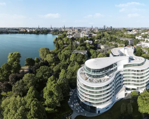The Fontenay Hamburg Hotels near Winterhude