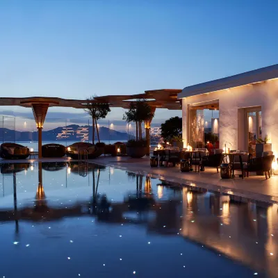 Myconian Naia - Preferred Hotels & Resorts Hotels near Glam Club