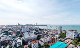 the base with roof top infinity pool