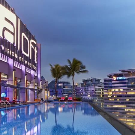 Aloft Kuala Lumpur Sentral Отели рядом с достопримечательностью «Центральный железнодорожный вокзал Куала-Лумпура»