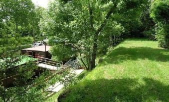 Charming Boat in Villedubert with Terrace