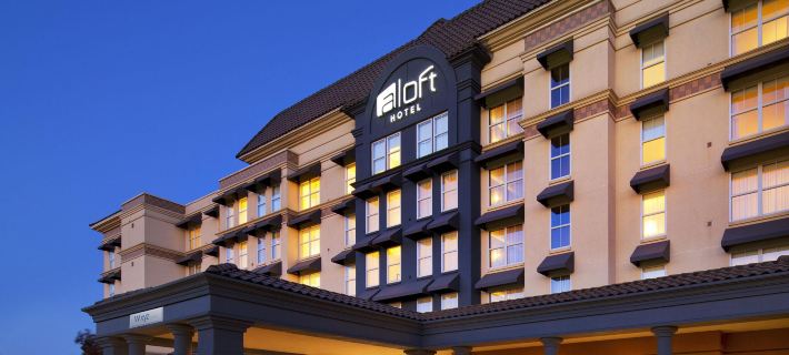 Aloft Silicon Valley Отели в г. Аламида