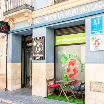 Feel Hostels Soho Malaga Hoteles cerca de Estación de tren de Málaga - María Zambrano