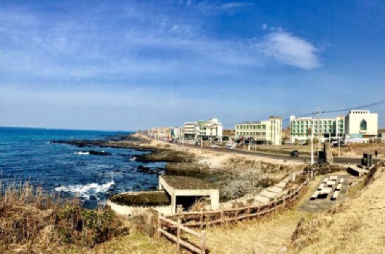 ホテル周辺 パンパス ホテル チェジュの写真