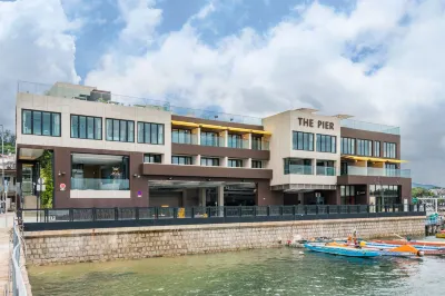碼頭飯店 船灣淡水湖附近的飯店