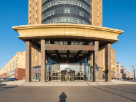 盤山銀龍大飯店 盤錦北站附近的飯店