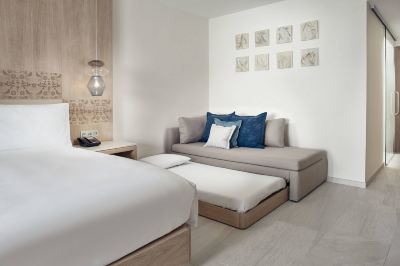 デラックス キングルーム オーシャンビュー　バルコニー付 JWマリオット・カンクン・リゾート＆スパの写真